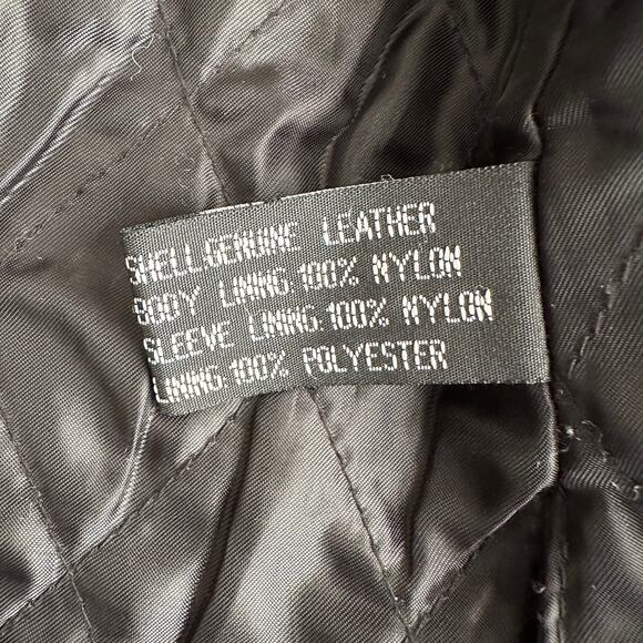 Montana Removable Thinsulate Lining‎ Riding Leather Black Jacket women M - Picture 10 of 15